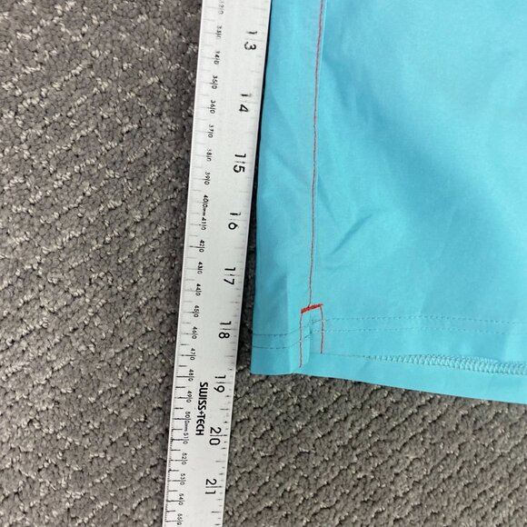 Fair Harbor The Ozone Board Shorts Men's Large Swim Trunks Red Blue - Picture 13 of 14